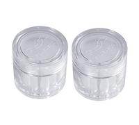 Reinscer 2X Aquarium Tank Plastic Catcher Trap Pipe Trapper for Planarian Worm Leeches 8 Holes Transparent