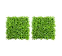Reinscer 2X Artificial Fake Water Aquatic Green Grass Plant Lawn Aquarium Landscape