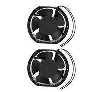 Reinscer 2X Axial Fan -108EX-S1-B 220V 38W Dual Bearing Cooling Fan Oval 172X150X51mm