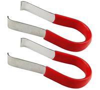 Reinscer 2X Car Wheel Nut Bolt Covers Cap Remover Tool Key Tweezers Metal