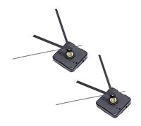 Reinscer 2X Clock Mechanism DIY Kit Mechanism for Clock Parts Wall Clock Quartz Hour Minute Hand Quartz Clock Movement