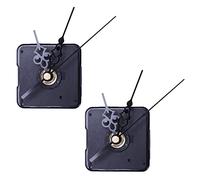 Reinscer 2X DIY High Torque Quartz for Controlled Clock Movement Motor Mechanism Kit Hour Minute Hands Fitting Clock Parts