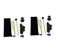 Reinscer 2X F 963HZ Tuning Fork Set, Tuning Fork for Healing Chakra, Sound Therapy, Keep Body, Mind and Spirit in Perfect Harmony