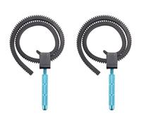 Reinscer 2X Focus Ring,Zoom Ring Zoom Gear Focus with Aluminum Alloy Handle Compatible for Digital SLR Camera