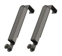 Reinscer 2X Folding Clothes Drying Rack, Aluminum Alloy over the Door Hanger with Retractable Rod, Foldable Portable for Bathroom