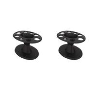 Reinscer 2X Hair Brush Holder Round Hair Brush Comb Holder Display Rack Hair Styling Brush Stand Hairdressing Tool Shelf