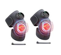 Reinscer 2X Heating Knee Massager, Knee Shoulder Elbow 3-in-1Heating Vibration Massager, Portable Compress Massager