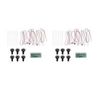 Reinscer 2X Humidifier Module DIY Kit Nebulizing Control Board Ultrasonic Nebulizer Mist Driver Circuit Board 6 Nozzle