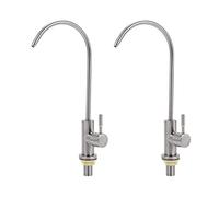 Reinscer 2X Kitchen Direct Drinking Water Filter Tap 304 Stainless Steel Ro Faucet Purify System