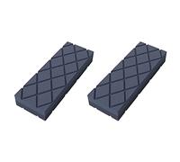 Reinscer 2X Large Flattening Stone- Dual Grit Coarse/Fine Sharpening Stones Flattener- Diamond Grooves Whetstone Fixer