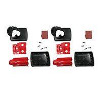 Reinscer 2X Li-Ion Battery Plastic Case Without PCB Protection Circuit Board for 12V 48-11-2411 18650 Li-Ion Battery