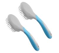 Reinscer 2X Mane Pulling Comb for Horses Professional Mane and Tail Brush with Humanized Handle Horse Grooming Brushes Mane Brush