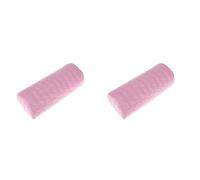 Reinscer 2X Manicure Tool Hand-Rest Cushions Holder Professional Soft Sponge Armrest Rest Cushion (Pink)