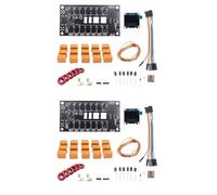 Reinscer 2X Mini ATU-100 Antenna Tuner 1.8-50MHz Automatic Antenna Tuner +OLED Firmware Programmed Amplifier Receiver DIY Kit