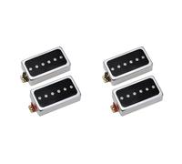 Reinscer 2X P90 Electric Guitar Pickup Humbucker Size Single Coil Pickup Neck and Bridge Guitar Parts and Accessories