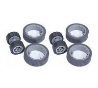 Reinscer 2X Pa03670-0001 Pa03670-0002 Consumable Set Pick Roller + Brake Roller PICKUP Roller for Fi-7160 Fi-7260