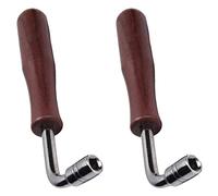 Reinscer 2X Piano Tuning Wrench L-Shape Piano Tuner Spanner Repair Tool Professional Wrench Piano Tuning Hammer