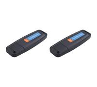 Reinscer 2X Portable Rechargeable U-Disk USB Digital Audio Voice Recorder Mini Dictaphone Activated Recorder -Black