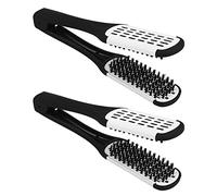 Reinscer 2X Professional Straightening Brush Hairdressing Tool Double-Sided Brush Hair Straightening