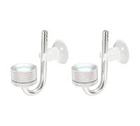Reinscer 2X Set CO2 Diffuser Atomizer Regulator Reactor for Fish Tank Aquarium Plant Moss