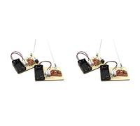 Reinscer 2X STEM Kits, Learn Morse Code, Build A Telegraph Machine, Electric Circuit Experiment, Electricity Kit(No Battery)