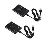 Reinscer 2X USB RFID DeskTop ID Card Reader Contactless Card Reader