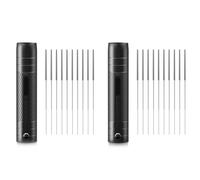 Reinscer 2X Wdt Tool, Stretchy Espresso Coffee Stirrer with Stainless Steel Needles 0.3 mm, Wdt Tool Espresso Coffee Distributor