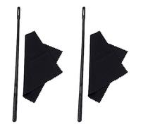 Reinscer 2X Woodwind Instruments Accessory Cleaning-Sticks for Flute Cleaning Rod with Cloth for Flute Flute Cleaning Kit