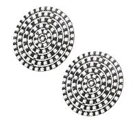 Reinscer 2X WS2812 SK6812 Radius 110mm LED Ring 5050 DC5V DIY LED Ring Built-in RGB Addressable LED Ring 93 Bits LEDs