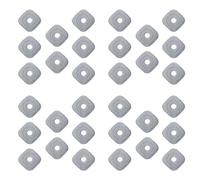 Reinscer 32Pcs Mop Cloth for Mop Squeeze Mop Automatic Separation Rotating Cleaning Floors Mop Pads Cloth