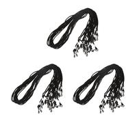 Reinscer 36pcs Nylon Eyeglass/Spectacle/Sunglass/Eyewear Cord Holder Neck String-Black