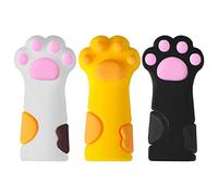 Reinscer 3Pcs Cute Nipper Cover Protective Sleeve for Nail Cuticle Scissors Cover Manicure Pedicure Tools Tweezers Cap