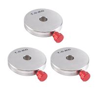 Reinscer 3X 1Kg Counterweight Stainless Steel Heavy Hammer Inner Hole 20.5MM Telescope Fitting Equatorial Instrument
