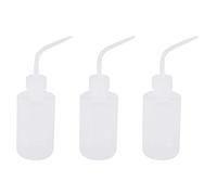 Reinscer 3X 250ML 8OZ Capacity Tattoo Wash Clear White Plastic Green Soap Squeeze Bottle