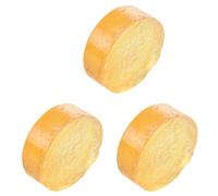 Reinscer 3X 25G Erhu Rosin Violin Rosin Transparent Yellow Rosin Handmade Rounded for Violin Viola Cello Bowed String