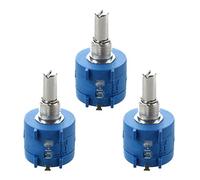 Reinscer 3X 3590S-2-103L 10K Ohm 10-Turn Rotary Wire Wound Precision Potentiometer