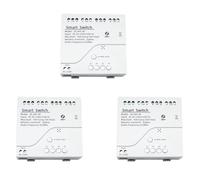 Reinscer 3X 4CH Zigbee Smart Light Switch Module AC 85-250V RF433 Receive 10A Relays Work with Assistant,Tuya Smart Life