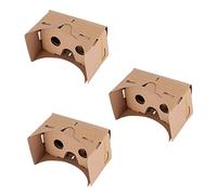 Reinscer 3X 6 Inch DIY 3D VR Virtual Reality Glasses Hardboard for Cardboard