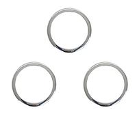 Reinscer 3X 6 Inch Drum Kit Bass Drum Hole Rings Drum Drilling Tool Accessories