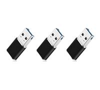 Reinscer 3X Aluminum Mini USB 3.0 Memory Card Reader Adapter for Micro-SD Card/TF Card Reader Adapter Pc Computer Laptop