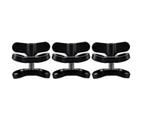 Reinscer 3X Camera Diving Lights Ball Butterfly Clip Arm Clamp Mount for Hero 3+/4/5 Gitup SJ6000 Camera Black