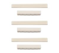 Reinscer 3X Classical Guitar Bone Slotted Saddle Nut Set