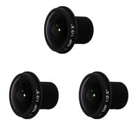 Reinscer 3X HD Fisheye Cctv Lens 5MP 1.8mm M12X0.5 Mount 1/2.5 F2.0 180 Degree for Video Surveillance Camera Cctv Lenses