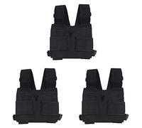 Reinscer 3X Radio Walkie Talkie Chest Pocket Harness Bags Pack Backpack Two W