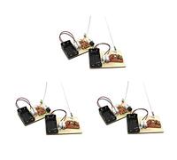 Reinscer 3X STEM Kits, Learn Morse Code, Build A Telegraph Machine, Electric Circuit Experiment, Electricity Kit(No Battery)