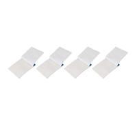 Reinscer 4 Booklet 50 Pcs 10cm X 7.5cm White Soft Cleaning Paper Tissue for Camera Lens
