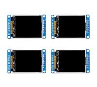 Reinscer 4pcs 1.8 Inch LCD Display Module Full Color 128x160 RGB SPI TFT LCD Display Module ST7735S 3.3V