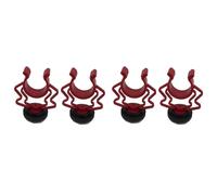 Reinscer 4PCS Universal Microphone Wavy Shock Mount Adapter Plastic Microphone Bracket Mount Replacement for By-Mm1