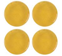 Reinscer 4X 25G Erhu Rosin Violin Rosin Transparent Yellow Rosin Handmade Rounded for Violin Viola Cello Bowed String