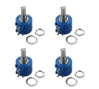 Reinscer 4X 3590S-2-502L 5K Ohm 10-Turn Rotary Wire Wound Precision Potentiometer